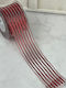 Kappa Decor Christmas Ribbon Red 900x6.3cm 1pc
