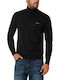 Langarm-Pullover Schwarz