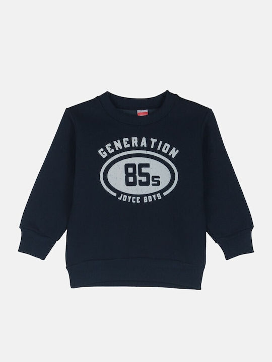 Joyce Παιδικό Φούτερ Μπλε Navy Generation 85s