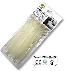 White Plastic Strap 7.6 X 450mm 100pcs