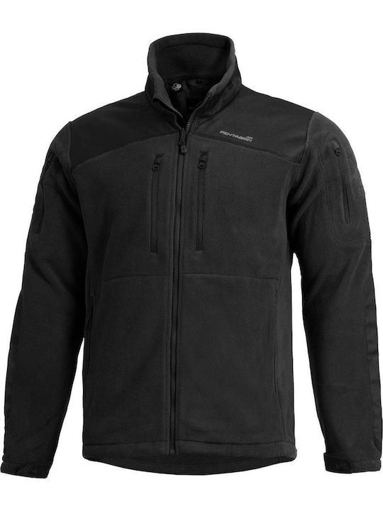 Pentagon Nestor Tactical Hunting Cardigan Fleece Black