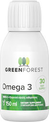 Green Forest Omega 3 Μουρουνέλαιο και Ιχθυέλαιο 150ml