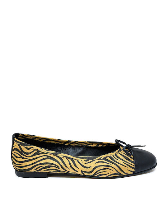 Bigshoes Leather Ballerinas Multicolour