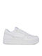 T-Clip Flatforms Sneakers White