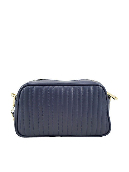 Mybag De piele Geantă de damă De umăr Albastră