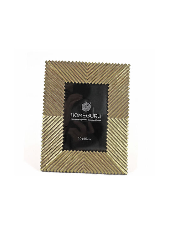 Zaros Polyresin Photo Frame With Gold Frame