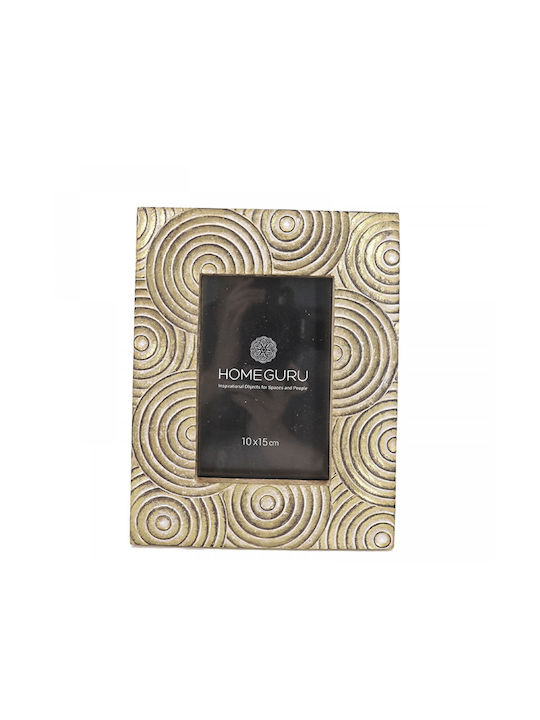Zaros Polyresin Photo Frame with Gold Frame