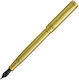 Conklin Füllfederhalter Mittel Gold aus Messing mit Blauer Tintenfarbe
