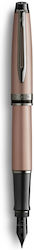 Waterman Expert Fountain Pen Medium Pink with Blue Ink Waterman Expert Fountain Pen Medium Pink with Blue Ink