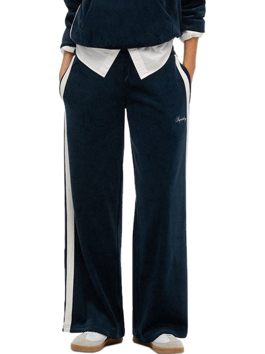 Women's Fabric Trousers Blue