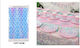 Party Tablecover Mermaid Plastic 180x108cm Light Blue SDS-25380