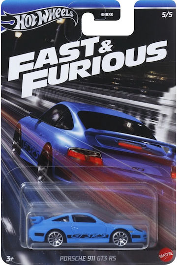 Hot Wheels Mașinuță Porsche 911 GT3 RS pentru 3++ Ani HRW55
