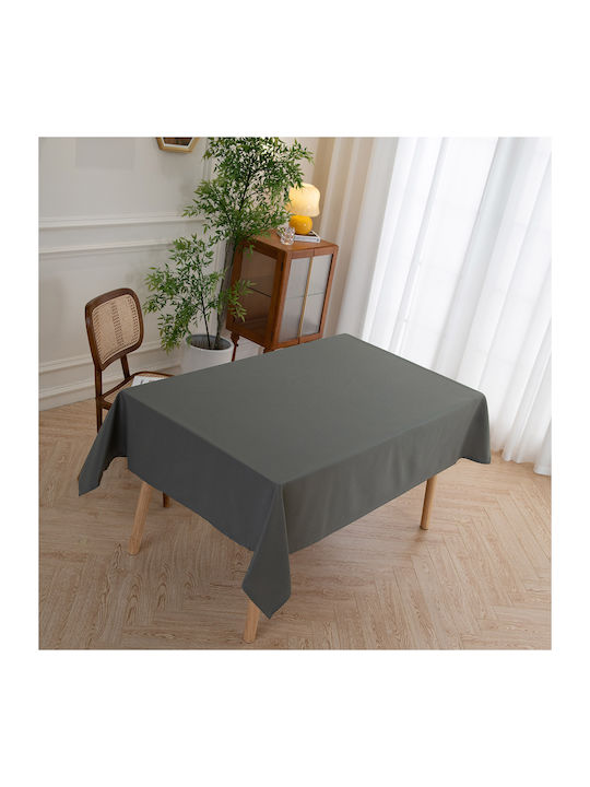 Beauty Home Τραπεζομάντηλο Supreme Art 8492 Ανθρακί 150x150εκ.