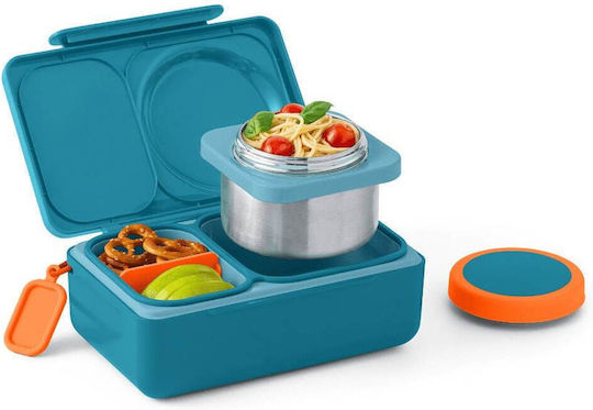 Omie Plastic Kids' Food Container 1.15lt Green