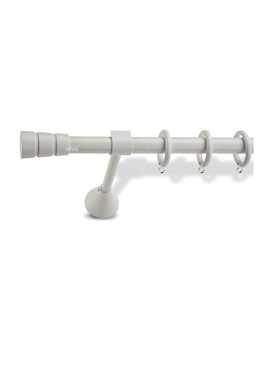 Galerie Metalică pentru Perdele Paros Φ20 Enis Simplu 160 Cm