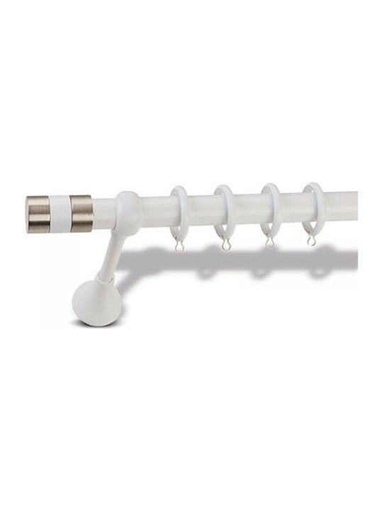 Metal Curtain Pole Monica Φ25 Enis Single 160 Cm