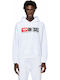Sweatshirt with Hood White