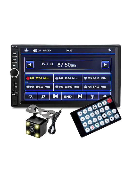 2din Video Player Included Rearview Camera 7-inch Touchscreen 4 X 50w Wds-30 Model Bluetooth Handsfree Radio Mp3 Wma Mp4 Aux Card Remote Control
