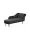 Berwyn 696 Recliner Catifea Negru L79xW61xH170buc