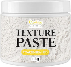 Creative Deco Pasta Structural Coarse 1kg White Fine Mass Art Projects