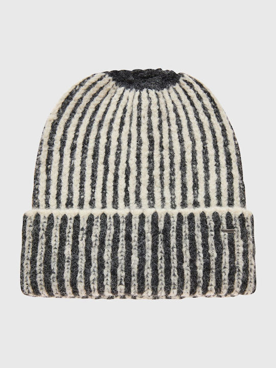 Beanie Γυναικείος Σκούφος Πλεκτός σε Γκρι χρώμα