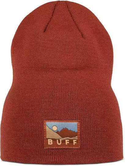 Lilon Beanie Unisex Σκούφος Πλεκτός σε Κόκκινο χρώμα