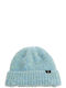 Beanie Unisex Σκούφος Πλεκτός σε Γαλάζιο χρώμα