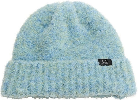 Beanie Unisex Beanie Gestrickt in Hellblau Farbe