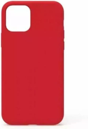 Swissten Back Cover Σιλικόνης Κόκκινο (iPhone 14 Plus)