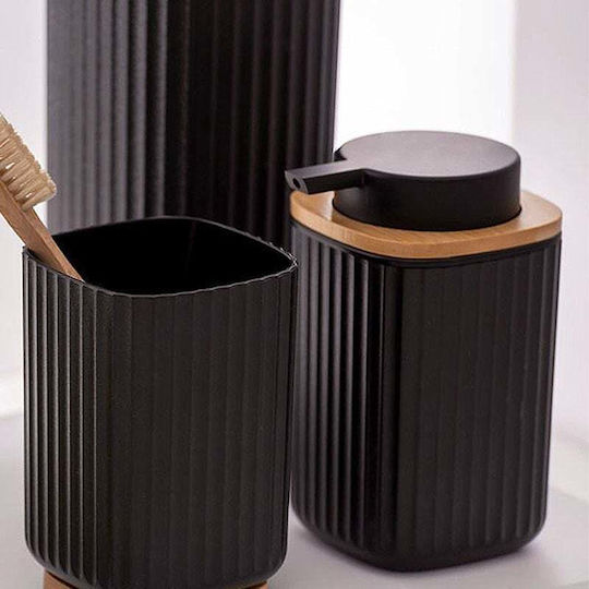 Wenko Dispenser Πλαστικό Μαύρο 250ml