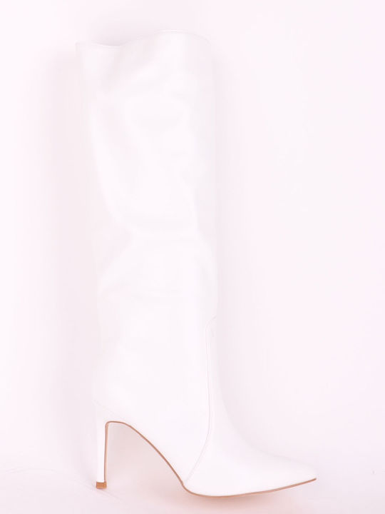 Diamantique Women's Boots White