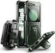 Carcasă robustă Samsung Galaxy Z Flip 5 5G Dexnor cu suport clip Verde