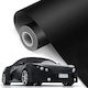 Full Car Wrap Film Thermoplastic Bubble Free Technology Black Matte Finish Size 3.0m x 1.52m