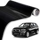 Full Car Wrap Film Thermoplastic "bubble Free" Technology Black Color Glossy Finish Size 3.0m X 1.52m