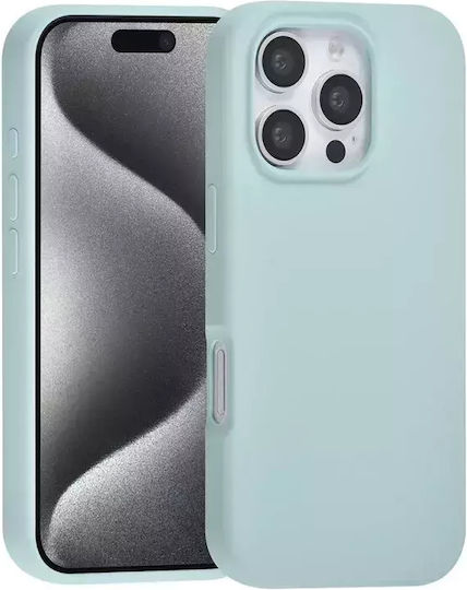Tuniq iPhone 16 Pro Premium Liquid Silicone Case Light Blue
