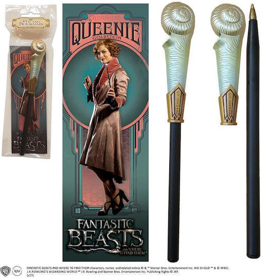 The Noble Collection Fantastic Beasts - Queenie Goldstein Gift Set (pen + Bookmark) Bookmark