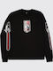 Huf X Texas Chainsaw Dual Chain L S T-shirt Ts02434 Black