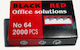 Black Red Staples 1pcs BR42003