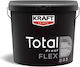Kraft Total Proof Flex Λευκό Ακρυλικό Μονωτικό Ταρατσών 13kg