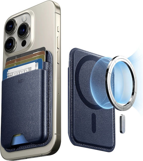 ESR MagSafe Θήκη Καρτών Magnetic Wallet Boost HaloLock Dark Blue