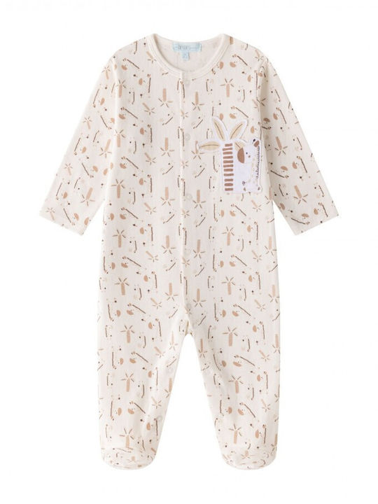 Amomi Babystrampler Langärmliges Beige