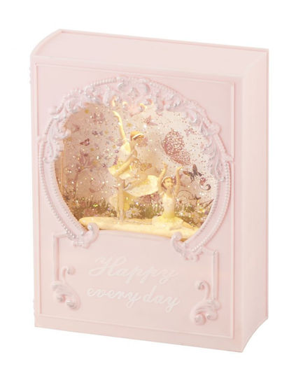 Ballerinas Christmas Decorative Book Lighted 16x7x20.6cm