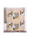Eurocasa Shower Curtain 180x180cm Multicolour
