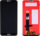 Ecran Nokia 6.1 Plus Ta-1083 + Ecran Tactil + Lentilă Negru Ref 3rd Party