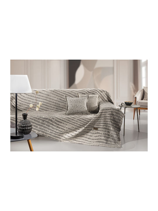 Guy Laroche Sydney Three-Seater Sofa Throw Chen...