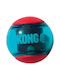 Kong Squeezz Action Образователна Играчка За Куче Medium 6.5 см Червена 3 бр М