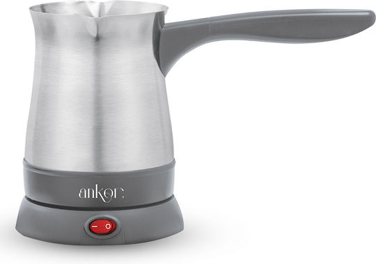 Ankor Cafetieră electrică grecească 1000W cu Capacitate 400ml Inox