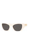 Vogue Women's Sunglasses with Beige Horn-Rimmed Frame and Grey Lenses VO5607S 312487