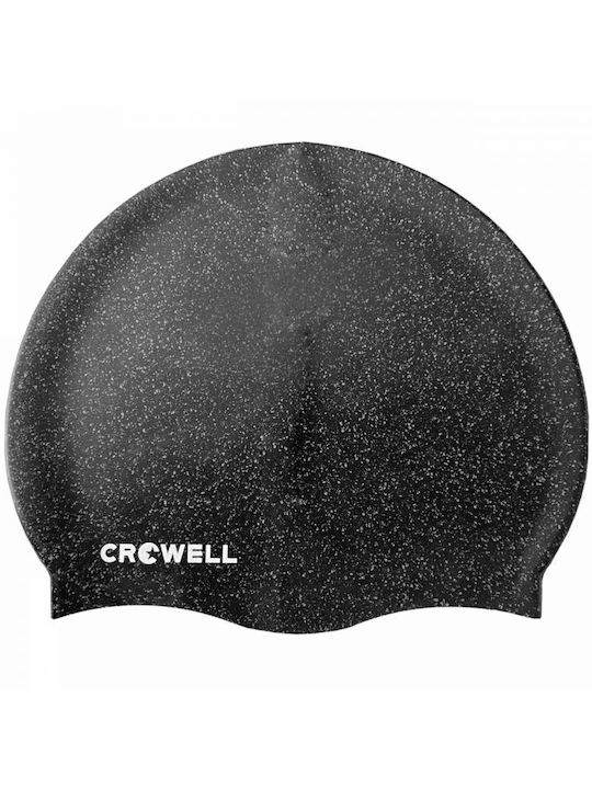 Crowell Schwimmkappe Erwachsene Schwarz