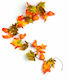 Autumn Maple Leaves & Garland for Halloween Party